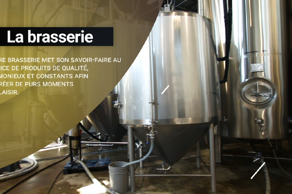 Vidéo pour la marque Brasseries Bêta